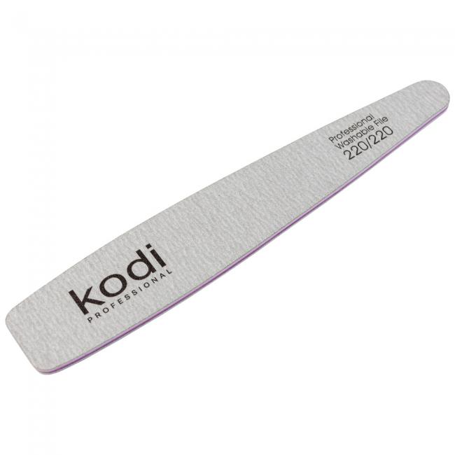 №148 Nail File Cone 220/220 (Color: Light Gray, Size:178/32/4)